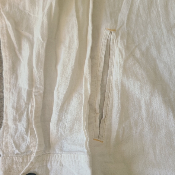 Mens howe creative workforce linen blend shirt size large - Picture 2 of 8